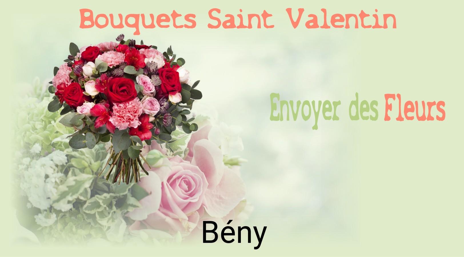 Roses de Saint-Valentin livrées à Bény